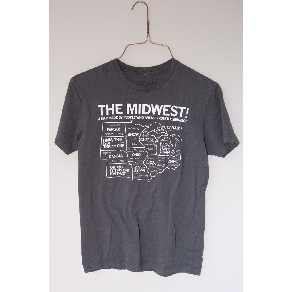 Raygun T-shirt 'The Midwest!'